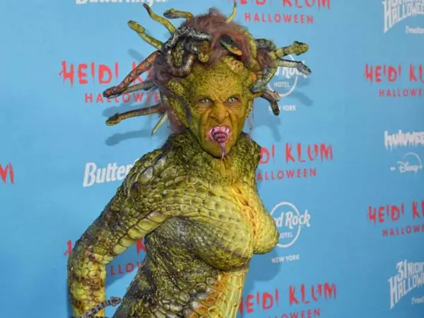 Heidi Klum Halloween Party medusa Costume