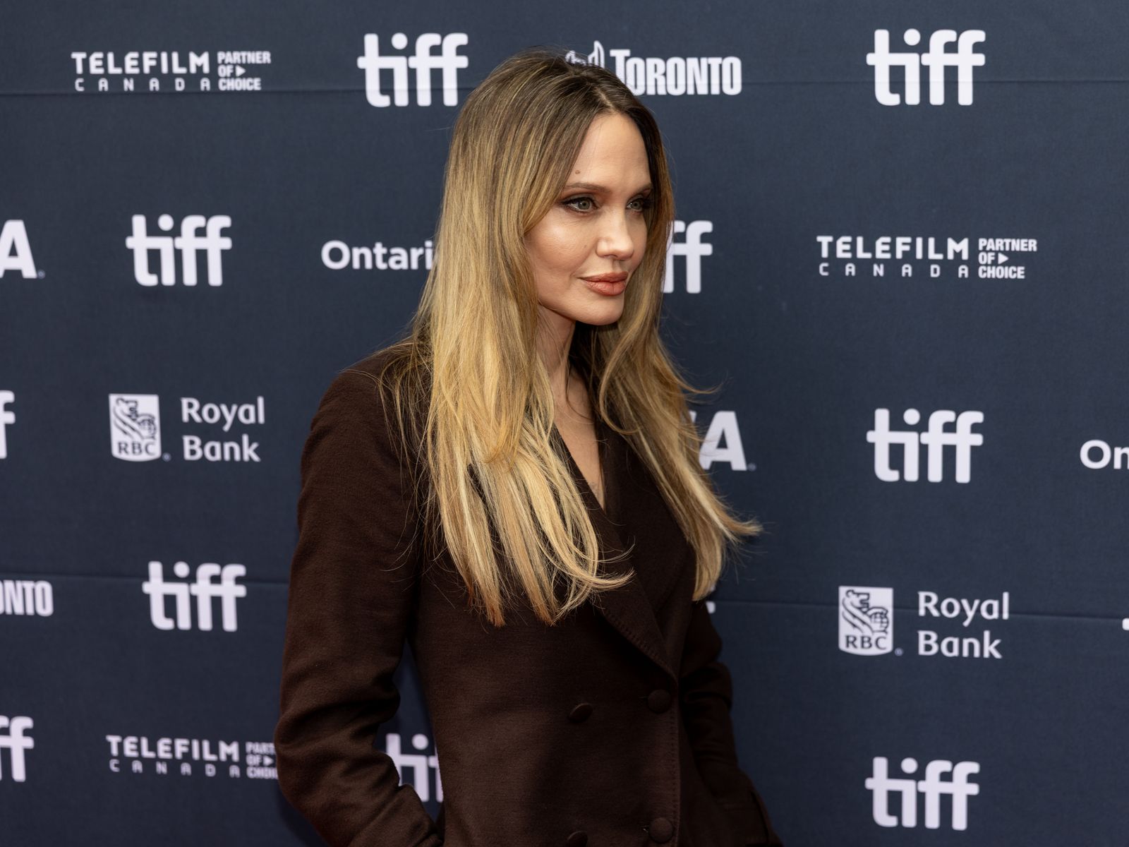 Angelina Jolie at the 2025 Toronto International Film Festival