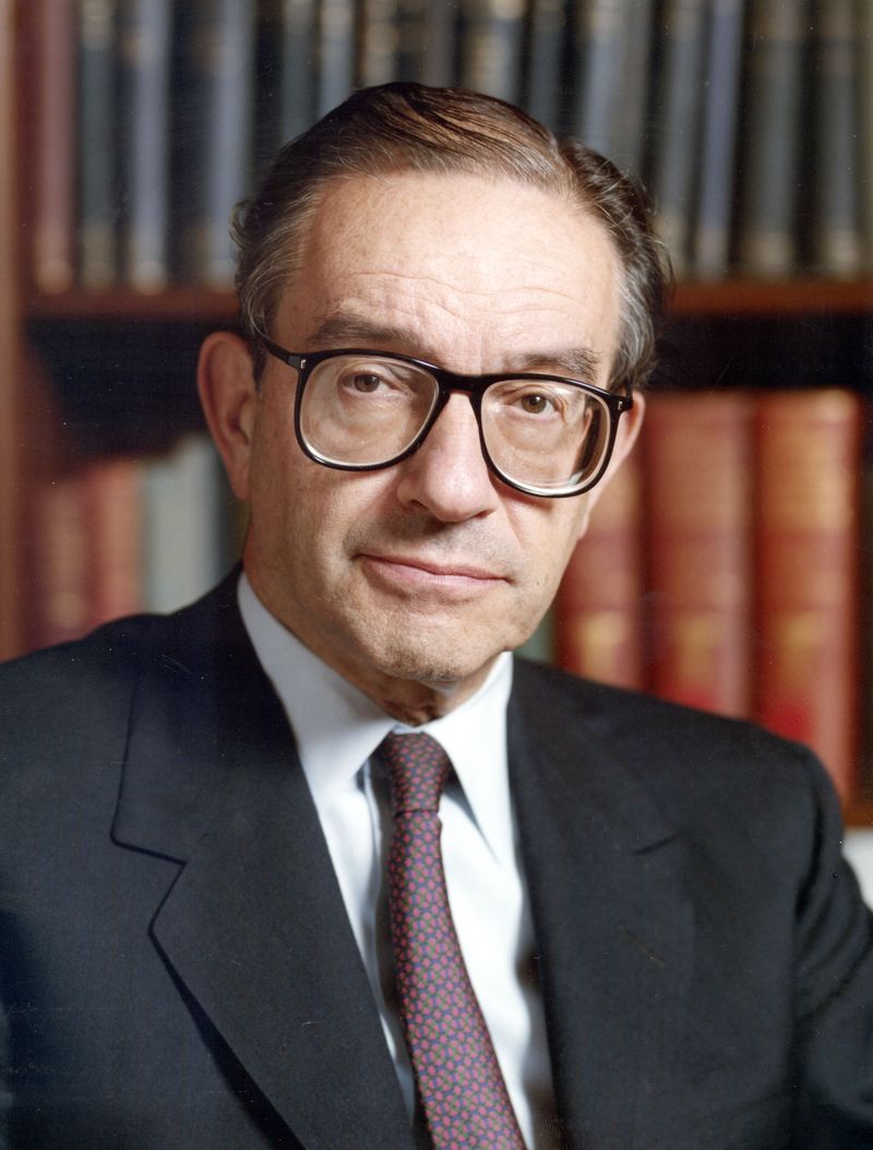 Portrait of Alan Greenspan