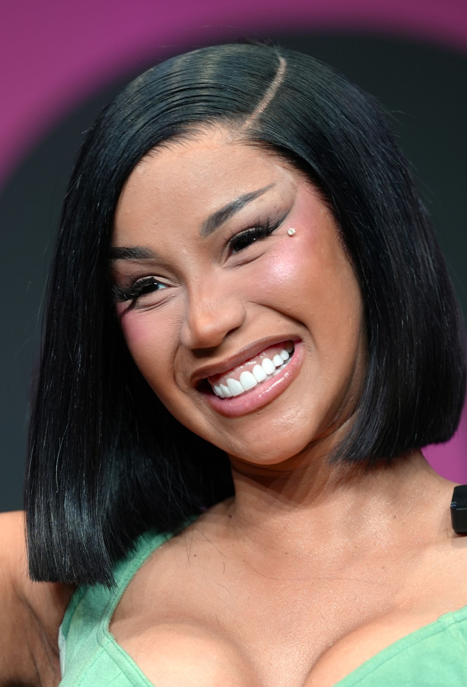 Cardi B at the 2026 Essence Festival — she openly discussed her celebrity plastic surgery transformation journey