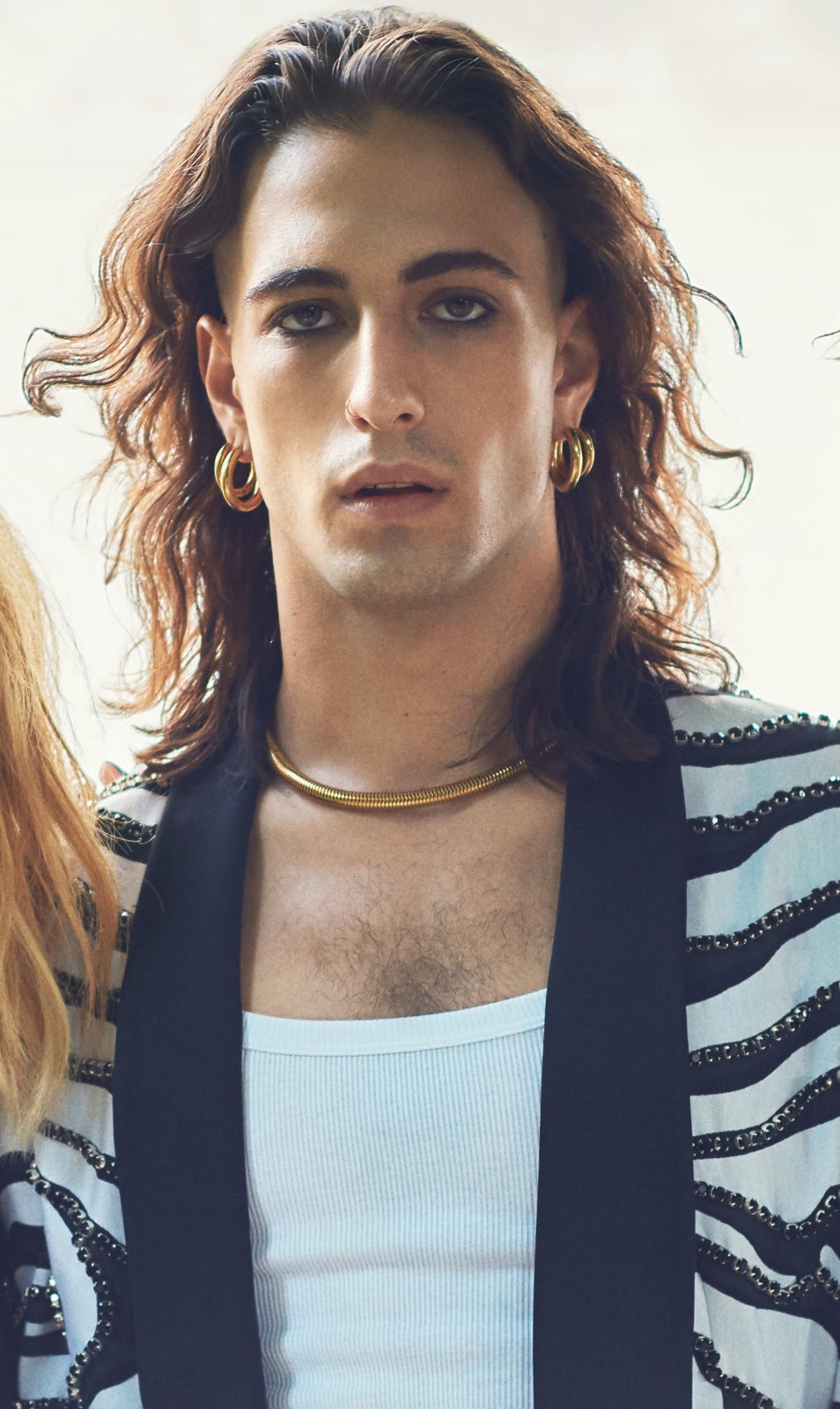 Damiano David, Måneskin frontman, in 2018