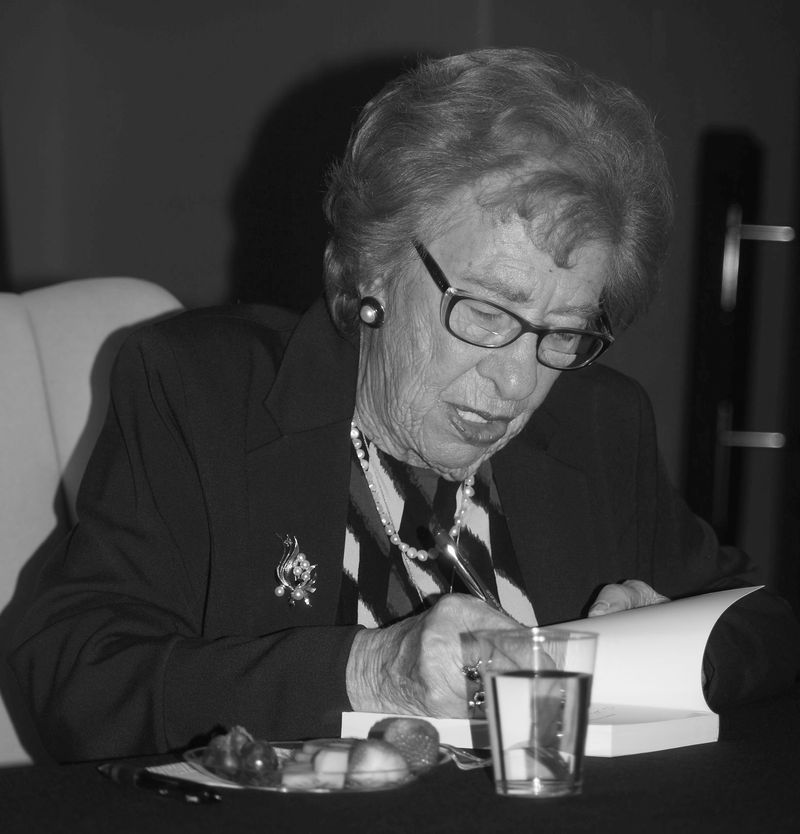 Portrait of Eva Schloss