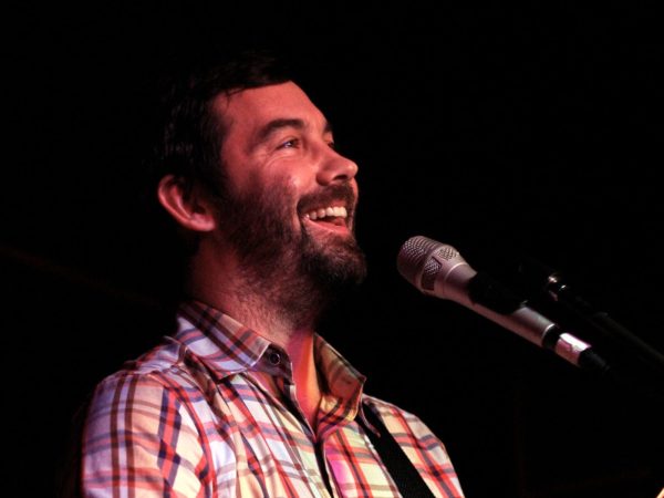 Duncan Sheik performing on stage