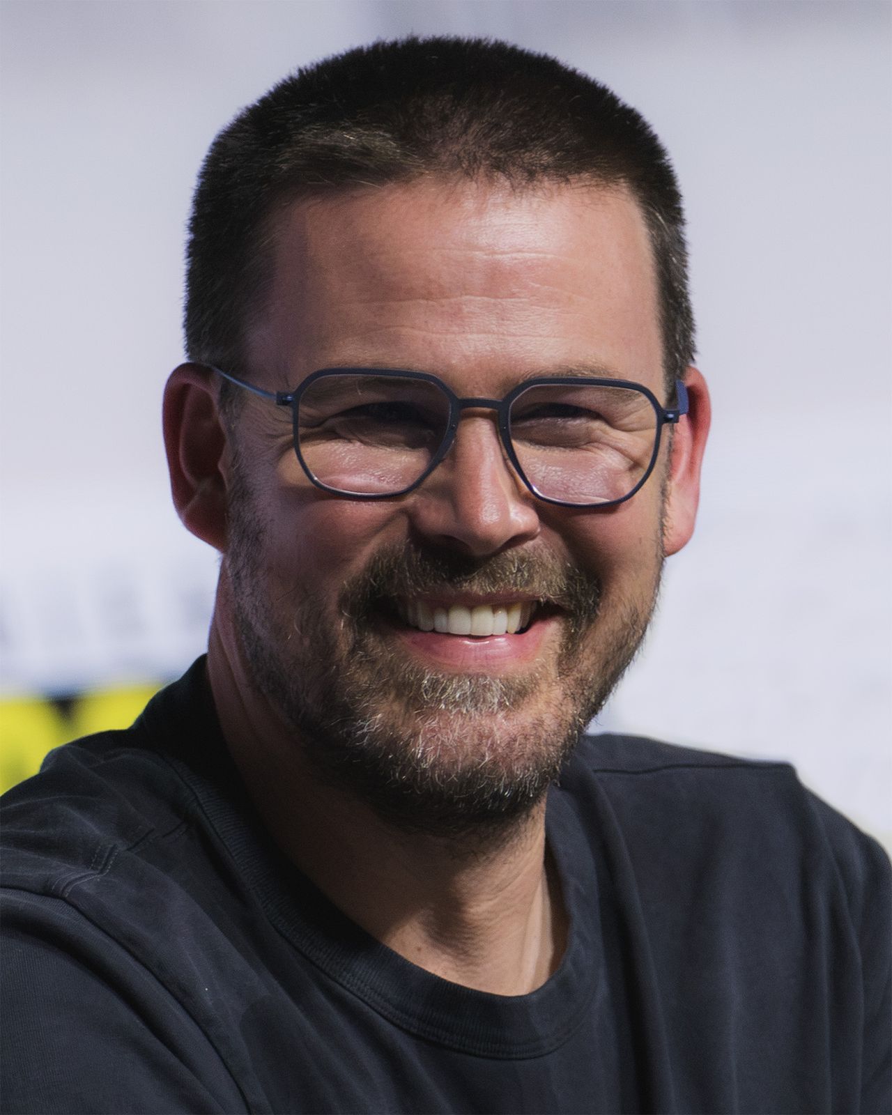 Zach Cregger speaking at a San Diego Comic-Con 2026 panel