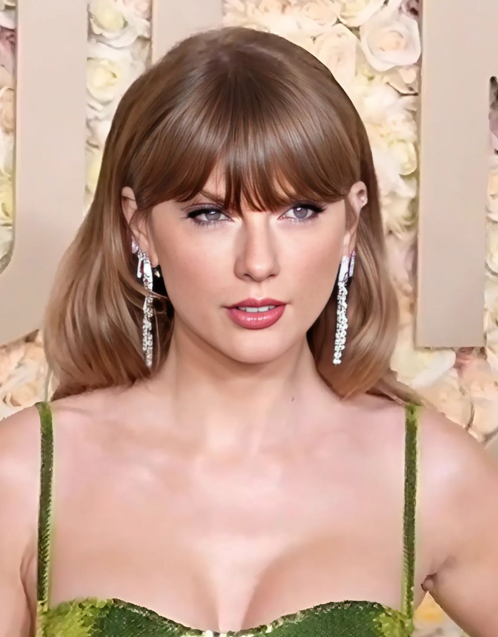 Taylor Swift at the Golden Globes 2024