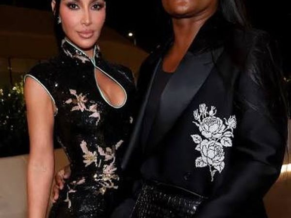 Law Roach and Kim Kardashian