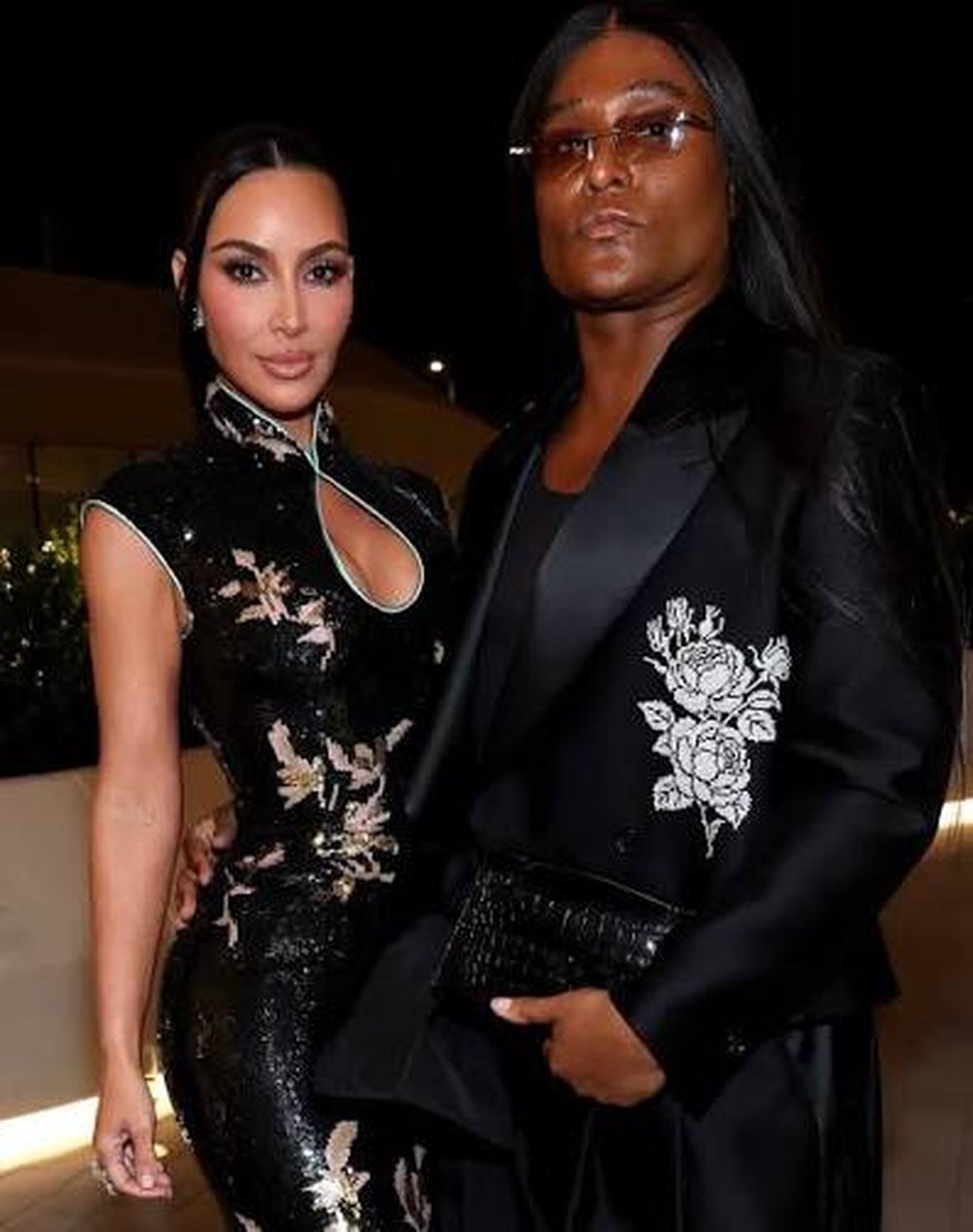 Law Roach and Kim Kardashian