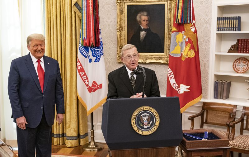 Portrait of Lou Holtz