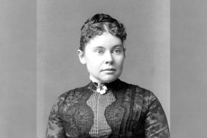 Lizzie Borden photographed circa 1890