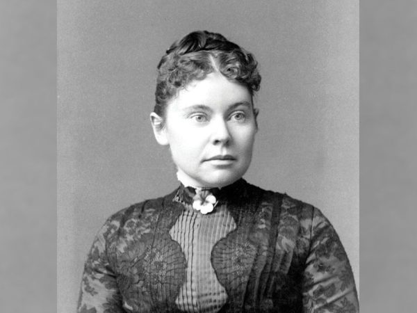 Lizzie Borden photographed circa 1890