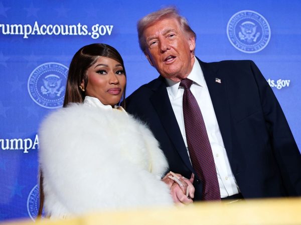 Nicki Minaj and President Donald Trump together