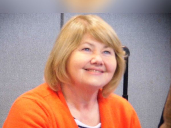 Annette Badland, who plays Mae Green on Ted Lasso, at Comic Con Birmingham in 2014