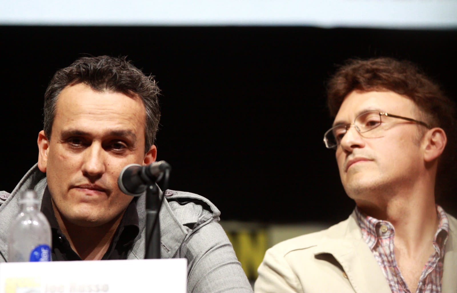 Directors Anthony and Joe Russo at San Diego Comic-Con in 2013