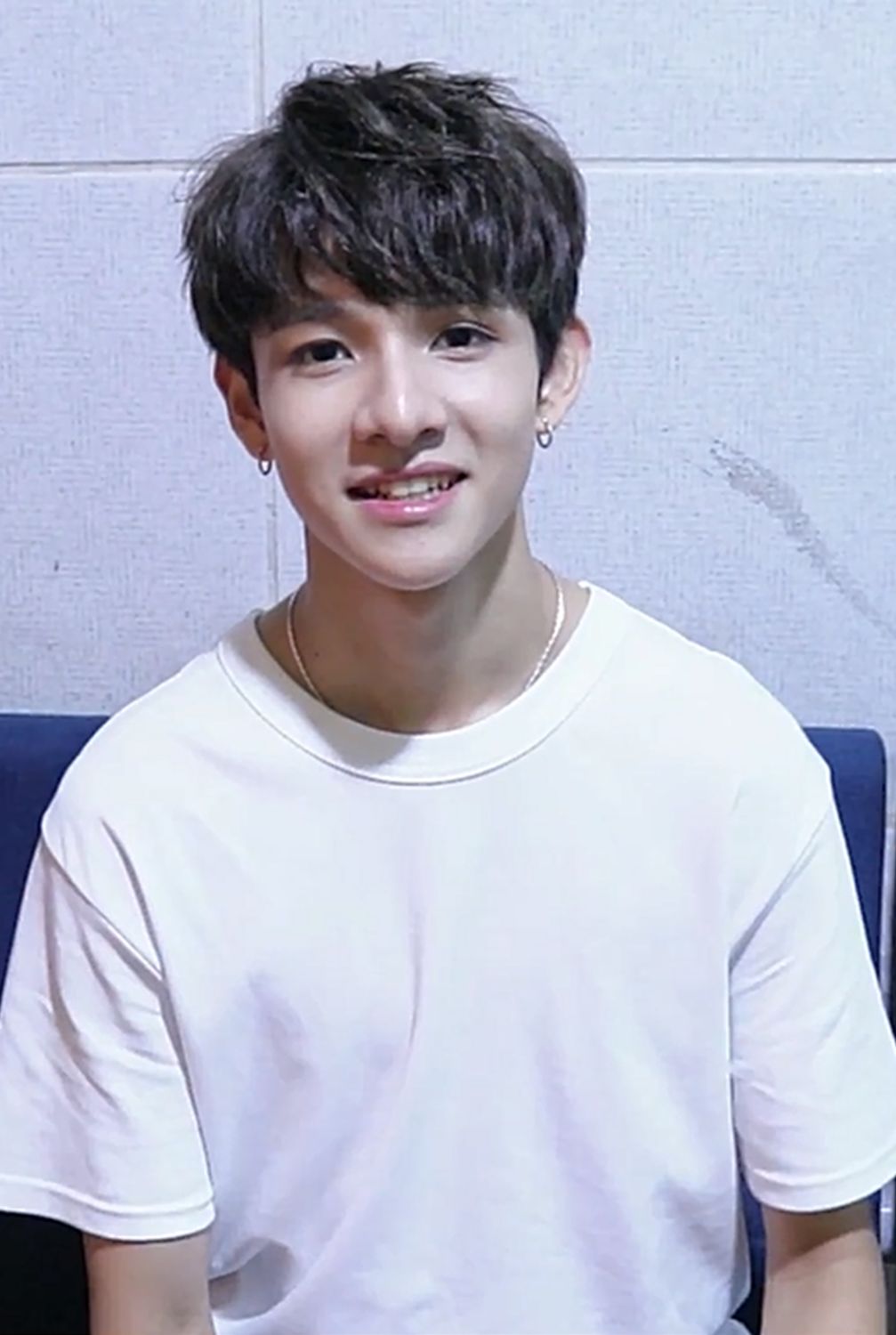 Samuel Kim, a former K-pop trainee who competed on the Produce 101 survival show