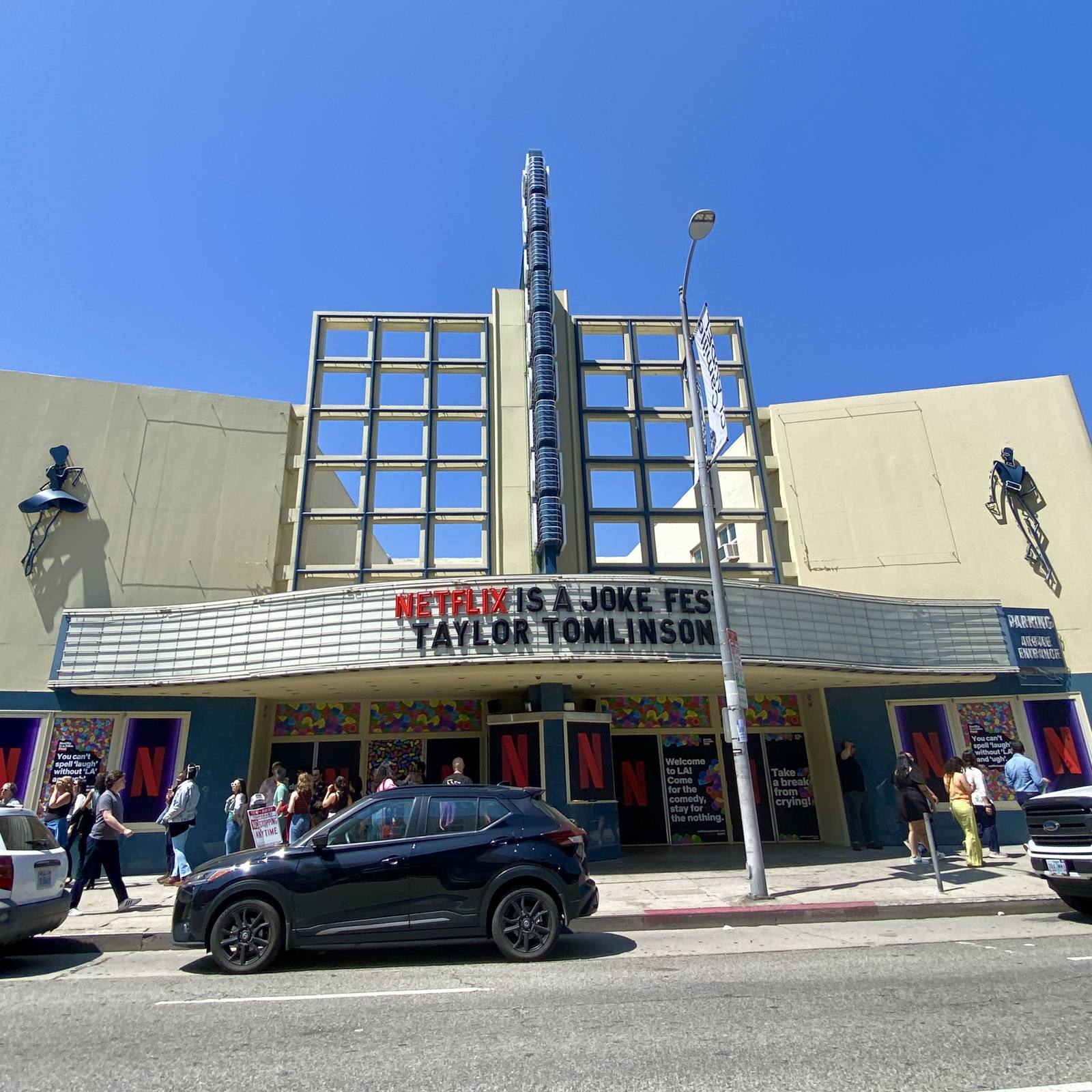 Taylor Tomlinson performing at the Hollywood Palladium in 2024.