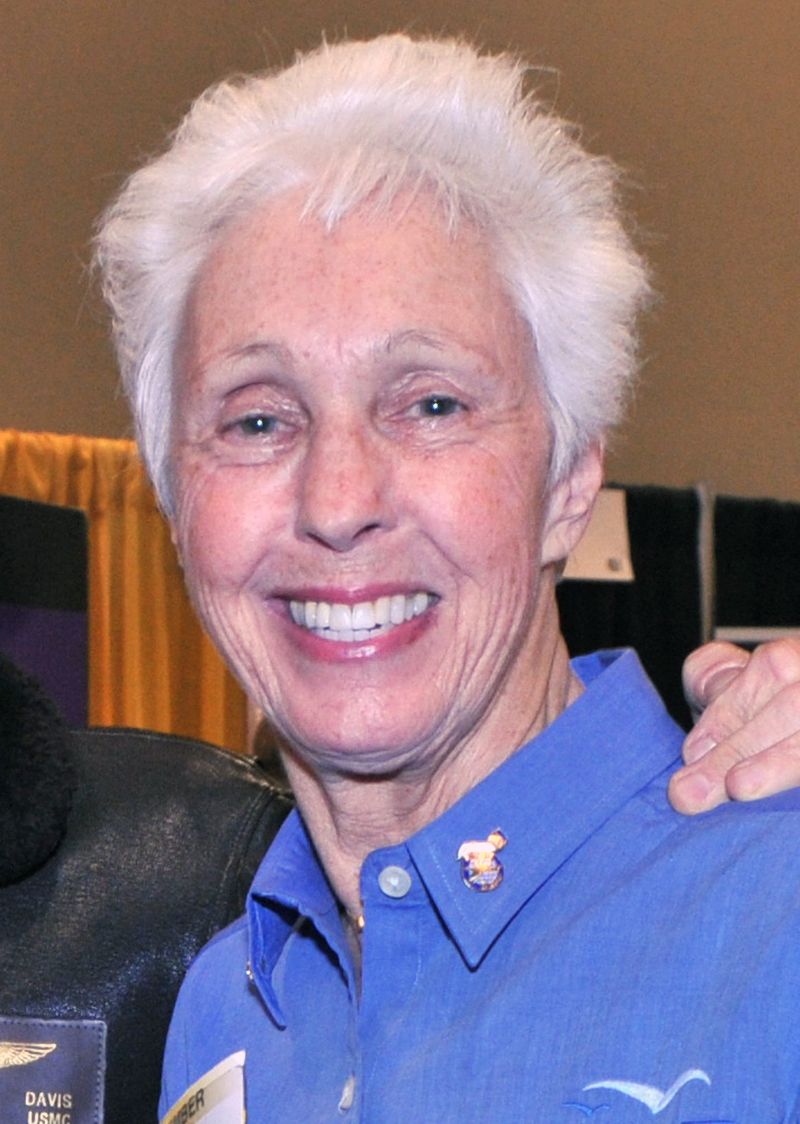 Portrait of Wally Funk