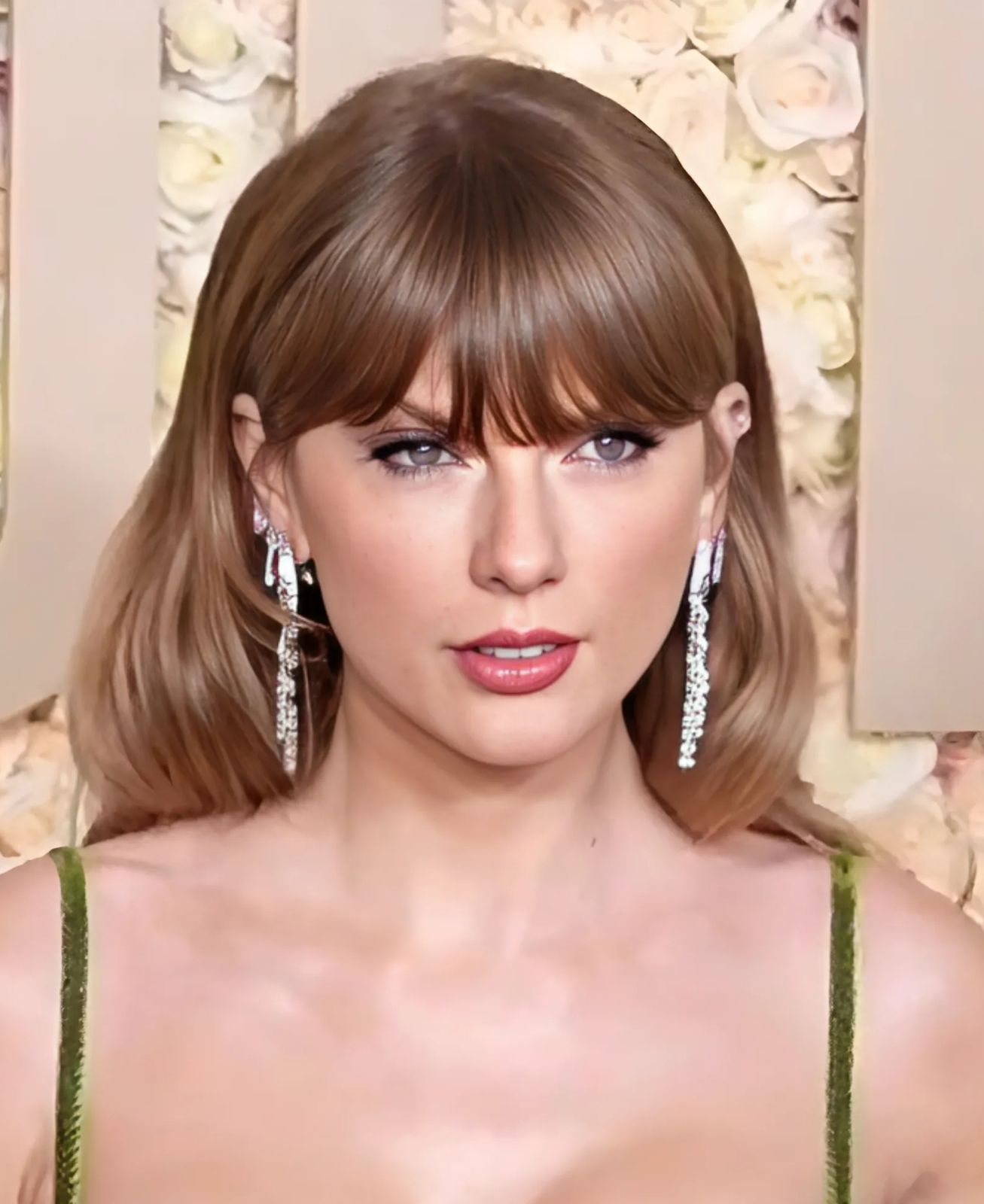 Taylor Swift at the Golden Globes 2024