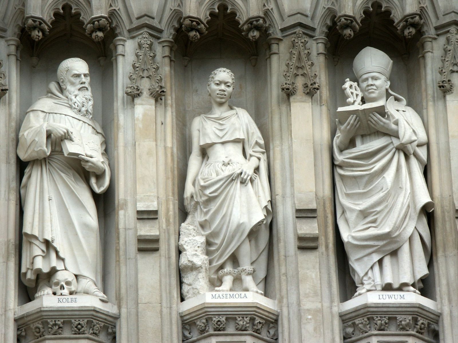 The west front of Westminster Abbey in London, a royal wedding venue that has hosted some of the most expensive celebrity weddings
