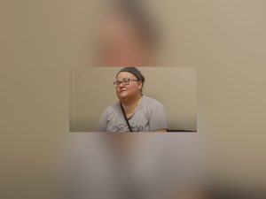 Brittany Combs during a 1000-Lb Sisters interview segment