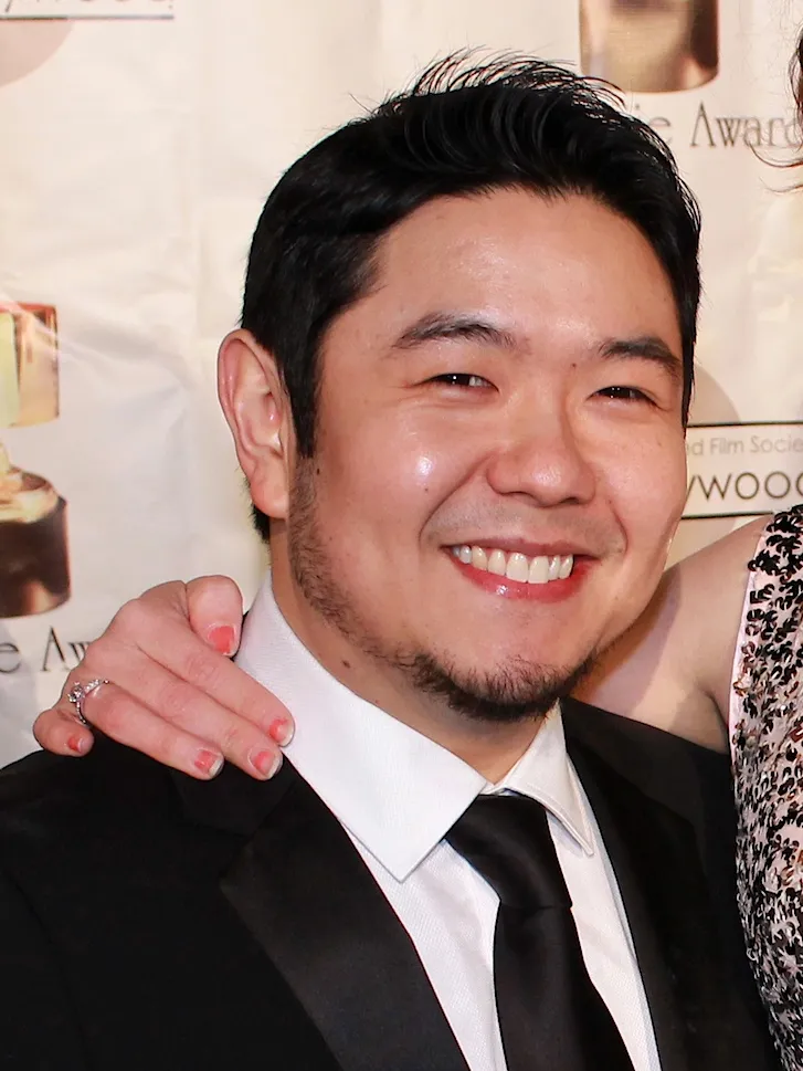 Eric Bauza smiling at the 41st Annie Awards in 2014