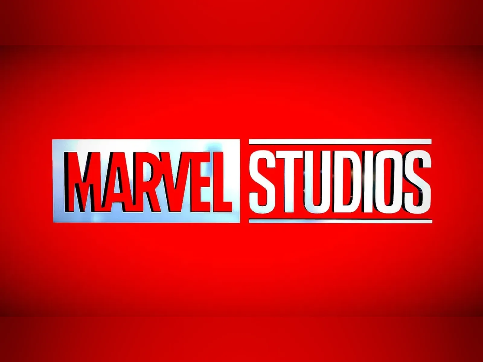 Marvel Studios logo on a red background — the studio behind the new Zodiac TV show coming to Disney+ in 2028