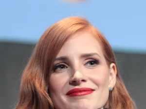 Jessica Chastain at San Diego Comic-Con 2015