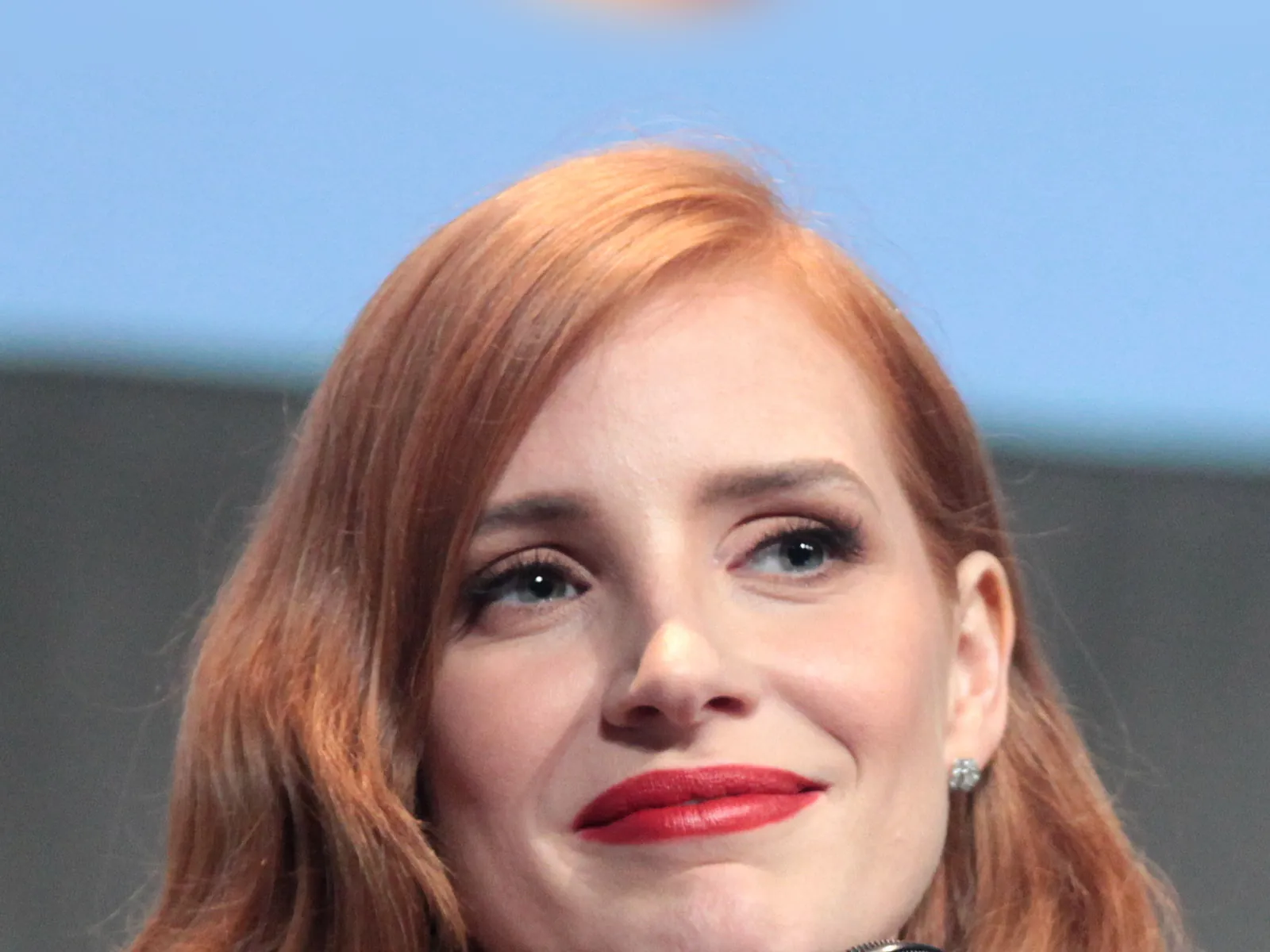 Jessica Chastain at San Diego Comic-Con 2015