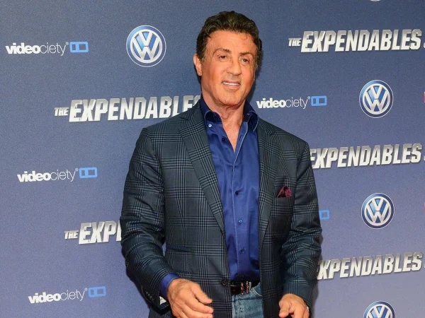 Sylvester Stallone at The Expendables 3 premiere in Berlin