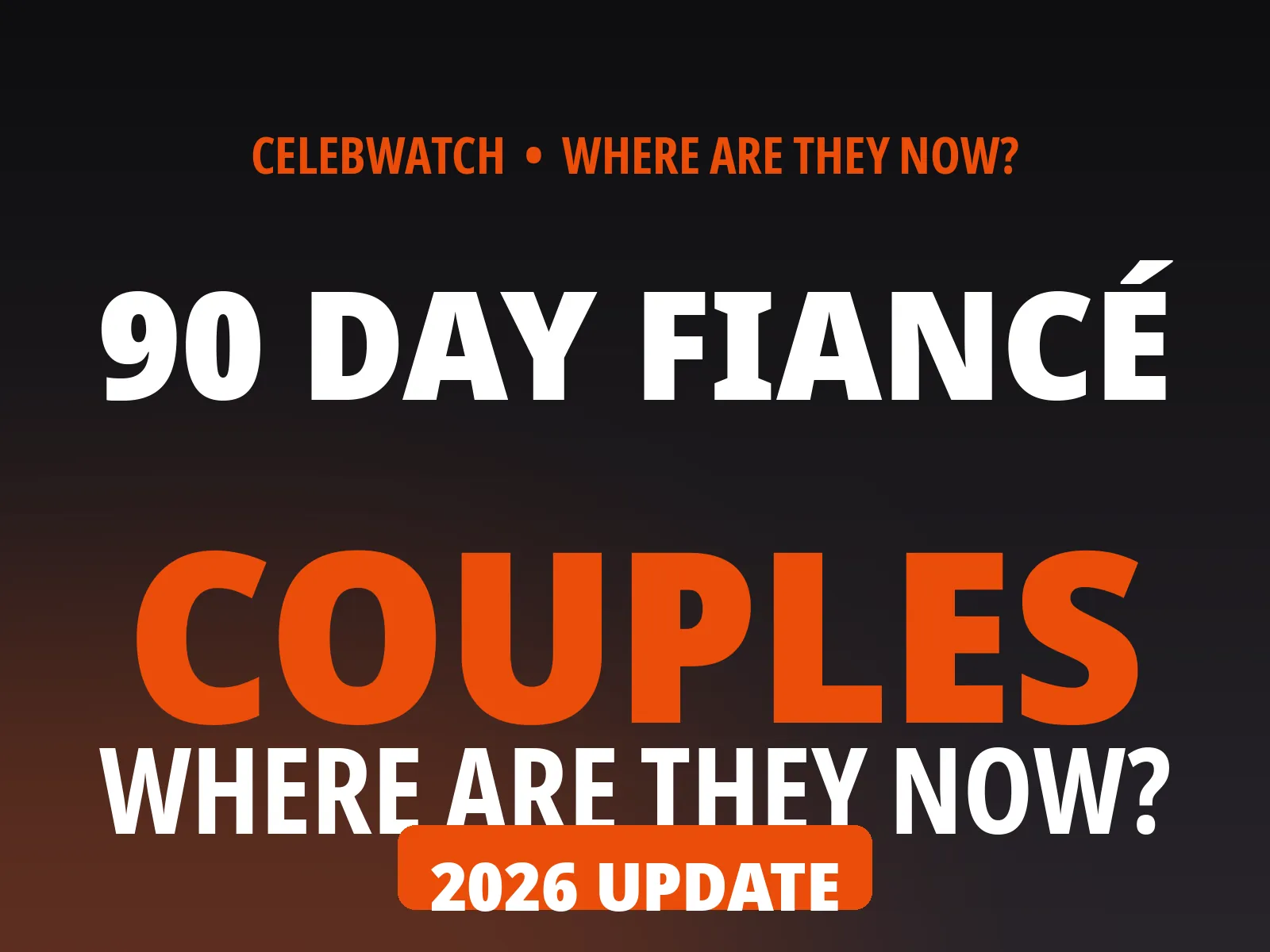 90 day fiance couples where are they now 2026 update
