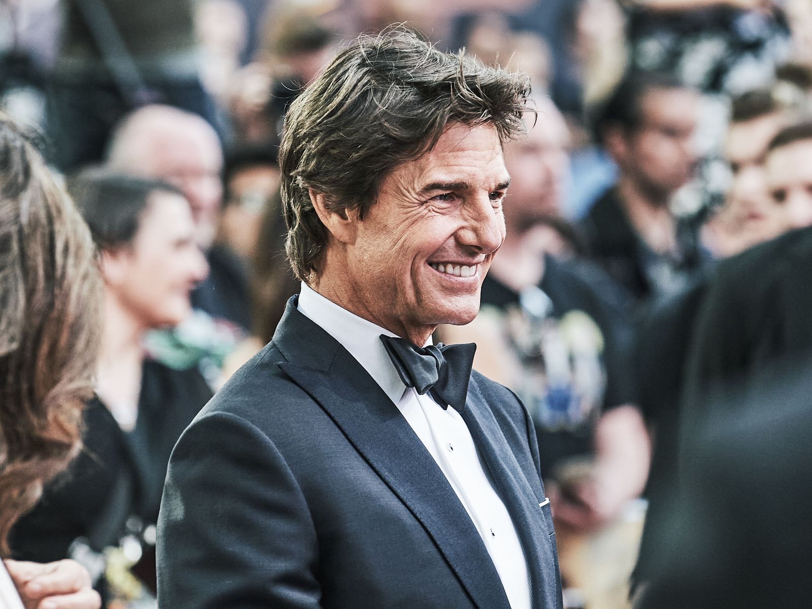 Tom Cruise at the Top Gun: Maverick premiere in London in 2022
