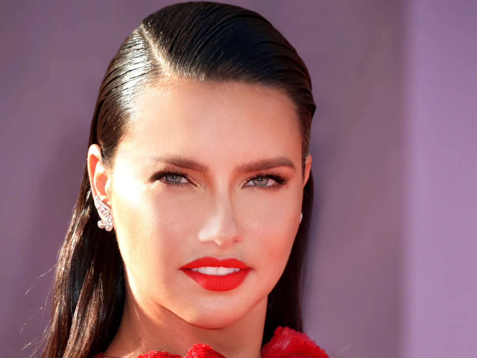 Adriana Lima at a 2019 red carpet event; the longest-serving Victoria's Secret Angel returns for the 2026 fashion show