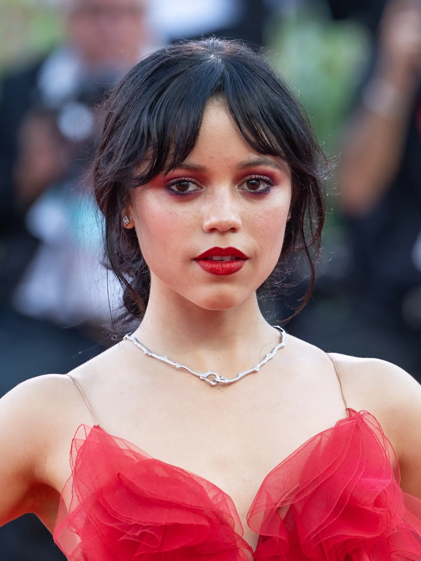 Jenna Ortega portrait at the Venice Film Festival