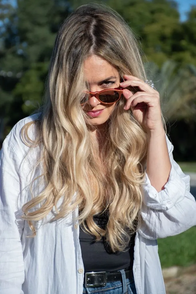 Lua Blanco with fans at a meeting in Sao Paulo's Ibirapuera Park