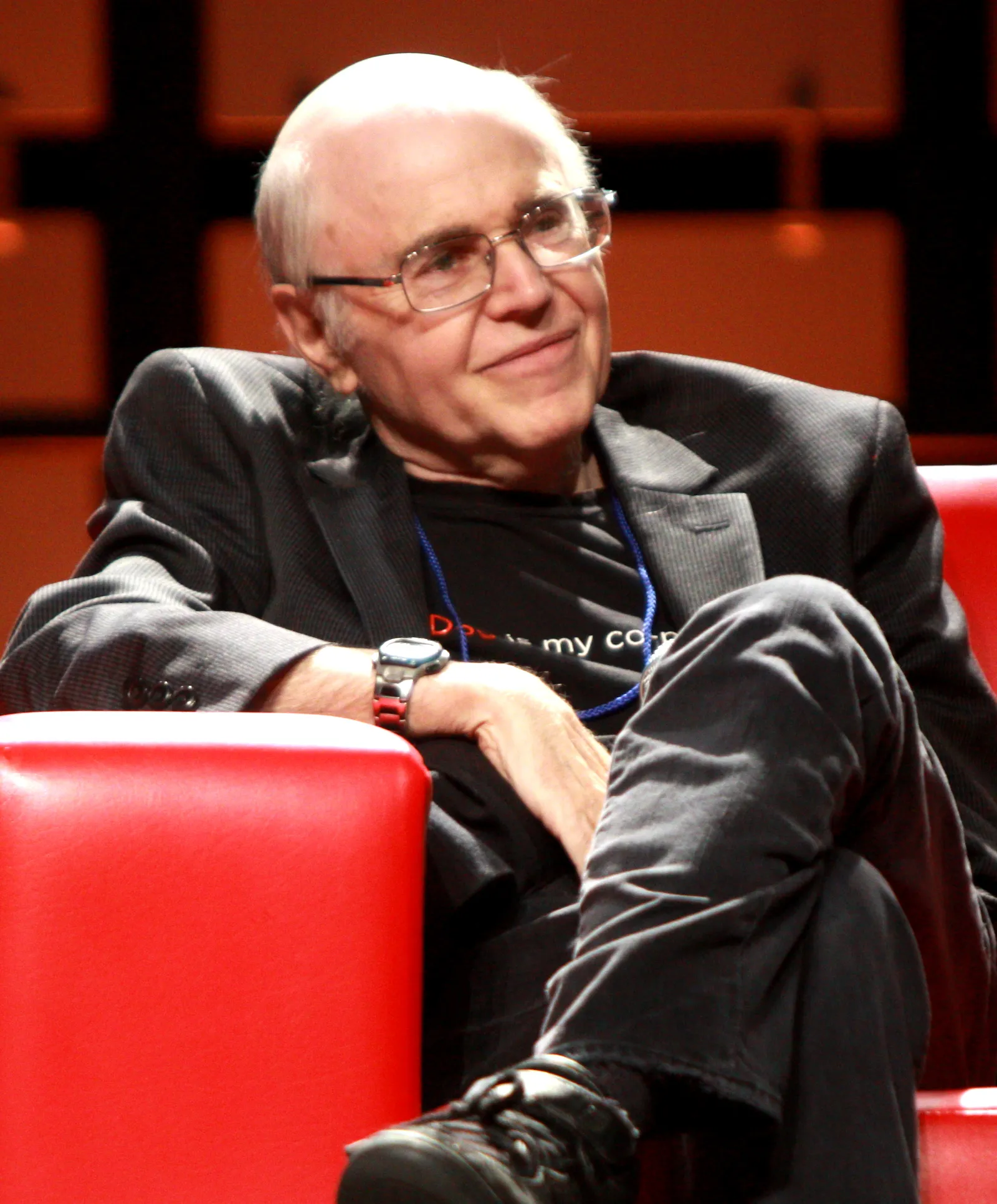 Walter Koenig seated at the 2013 Phoenix Comicon, wearing glasses and a dark jacket