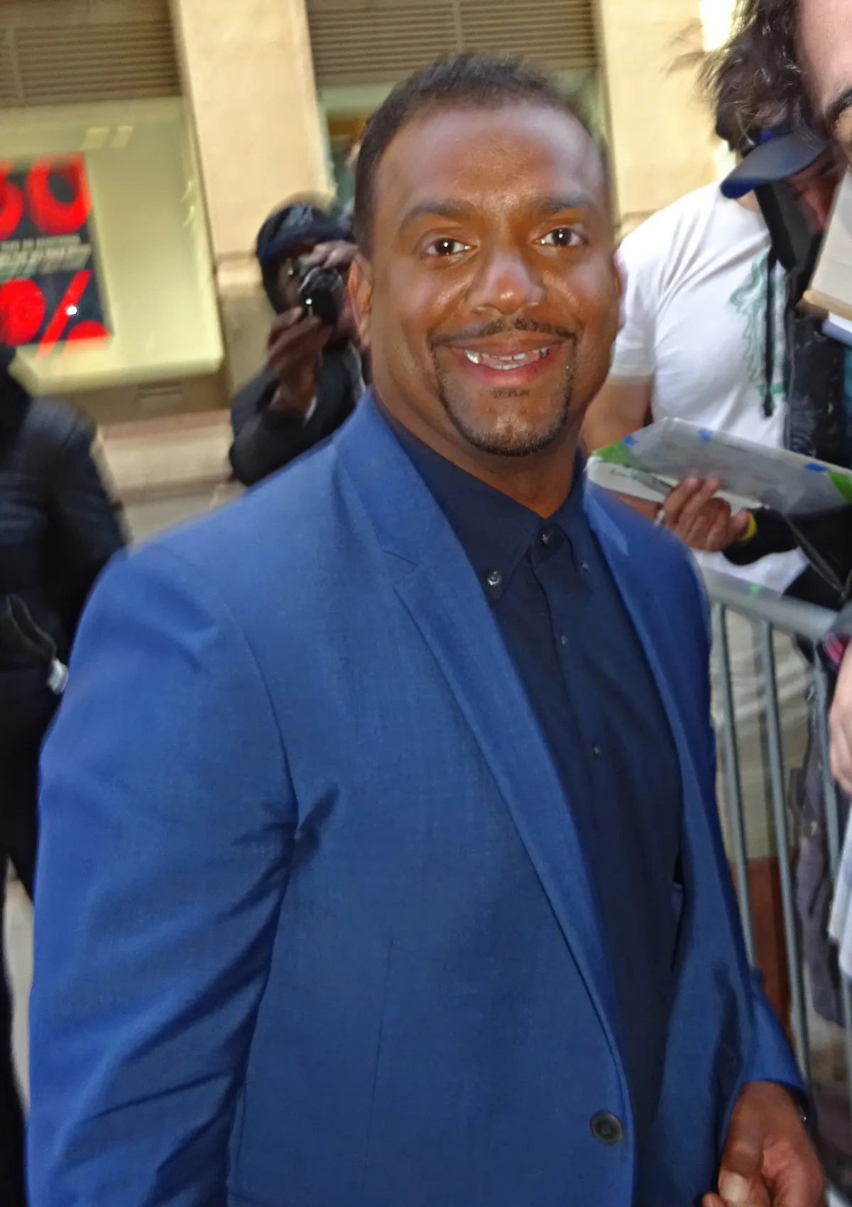 Dancing with the Stars co-host Alfonso Ribeiro smiling