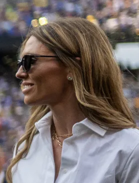 Bettina Anderson in 2025, in an official White House photo