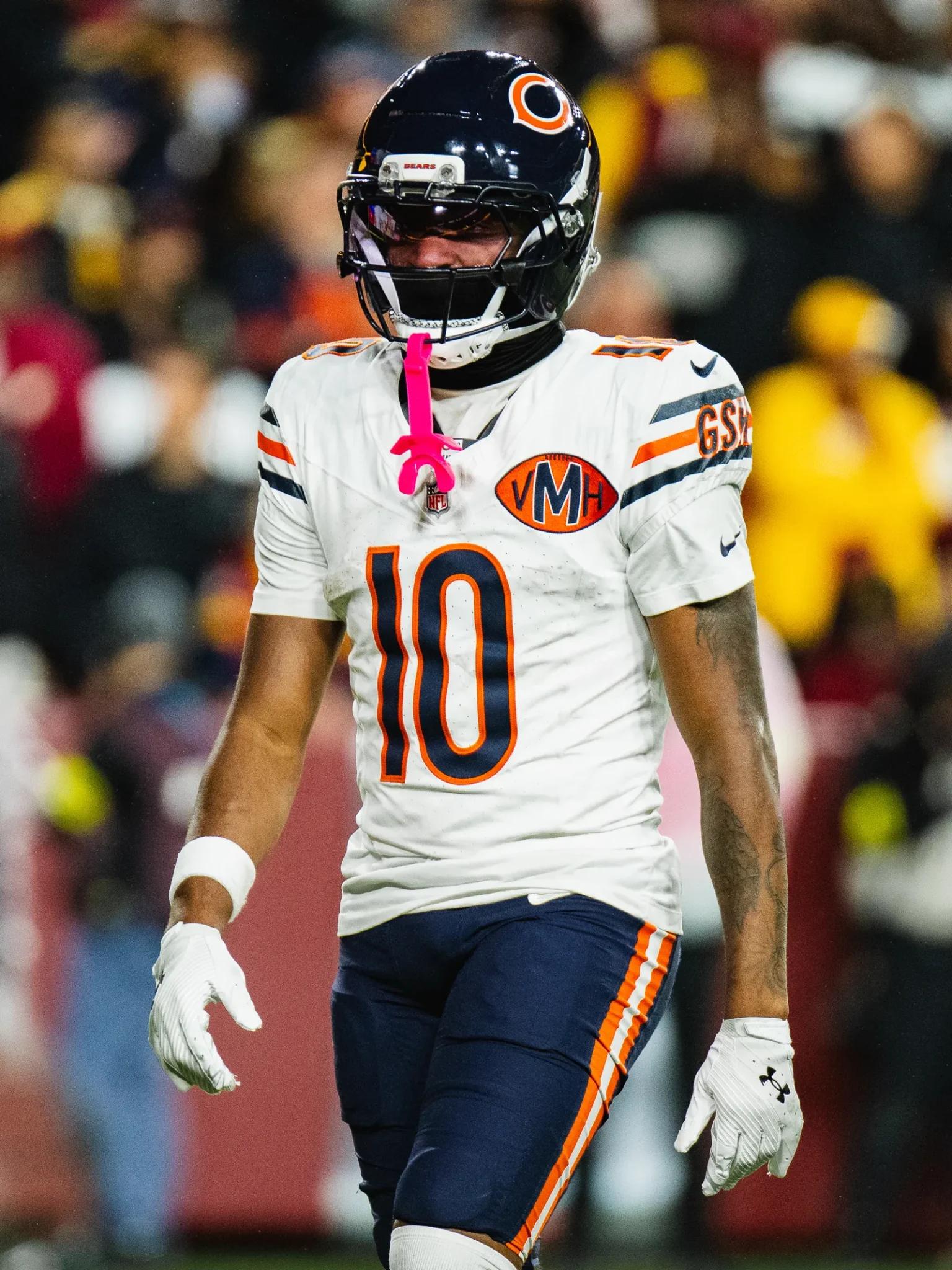 Chicago Bears wide receiver Luther Burden III