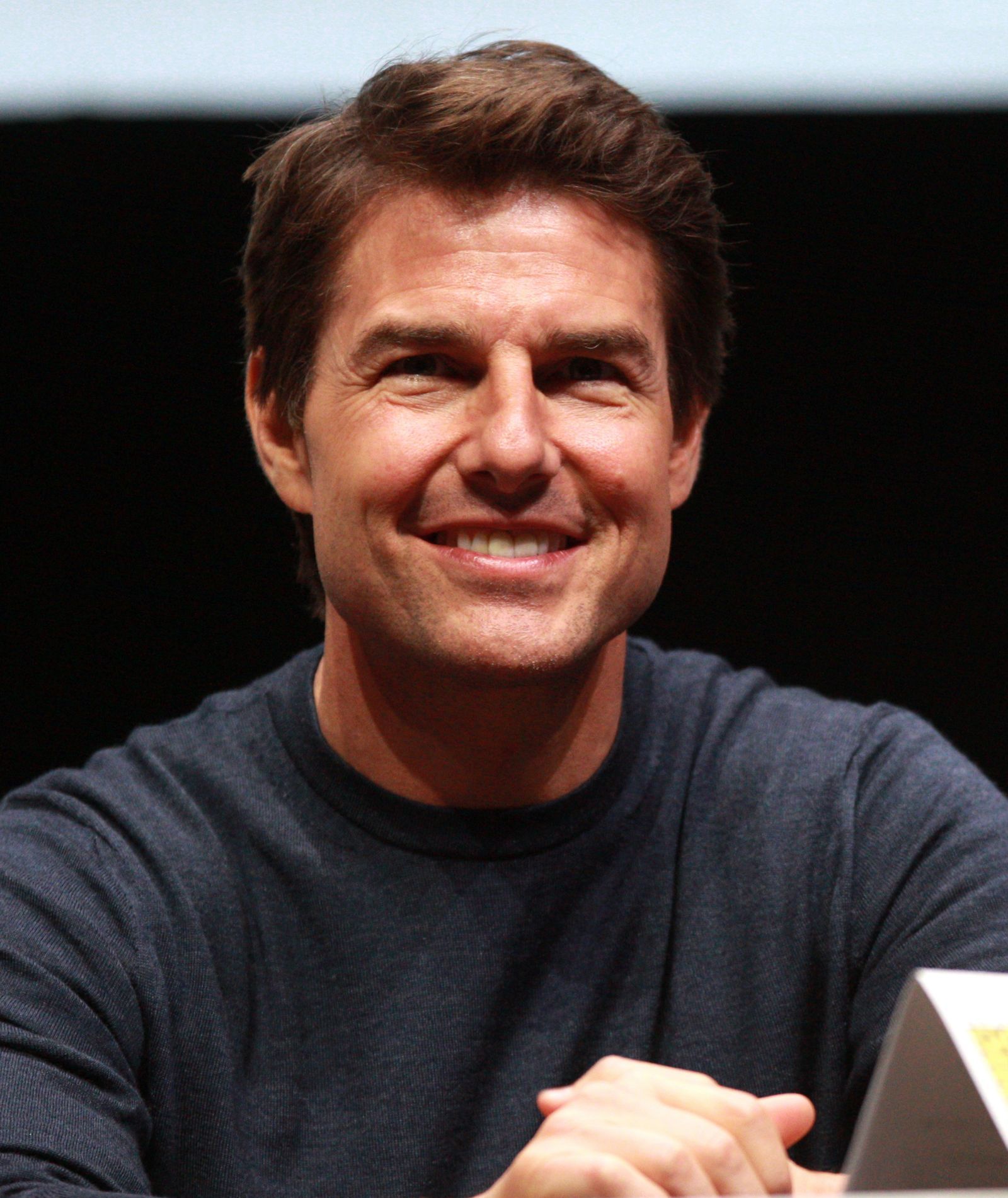 Tom Cruise smiling at San Diego Comic-Con