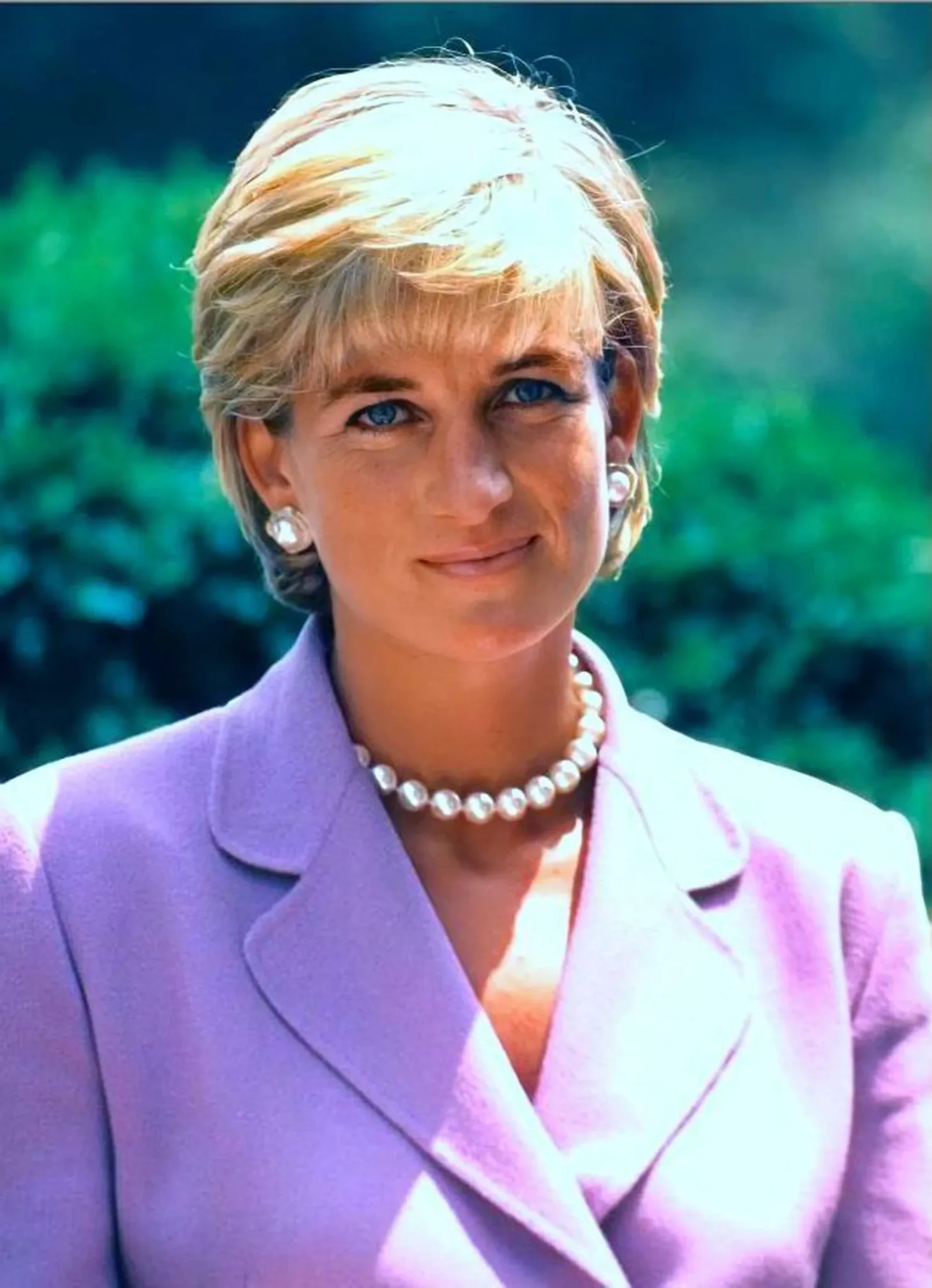 Portrait of Princess Diana in 1997