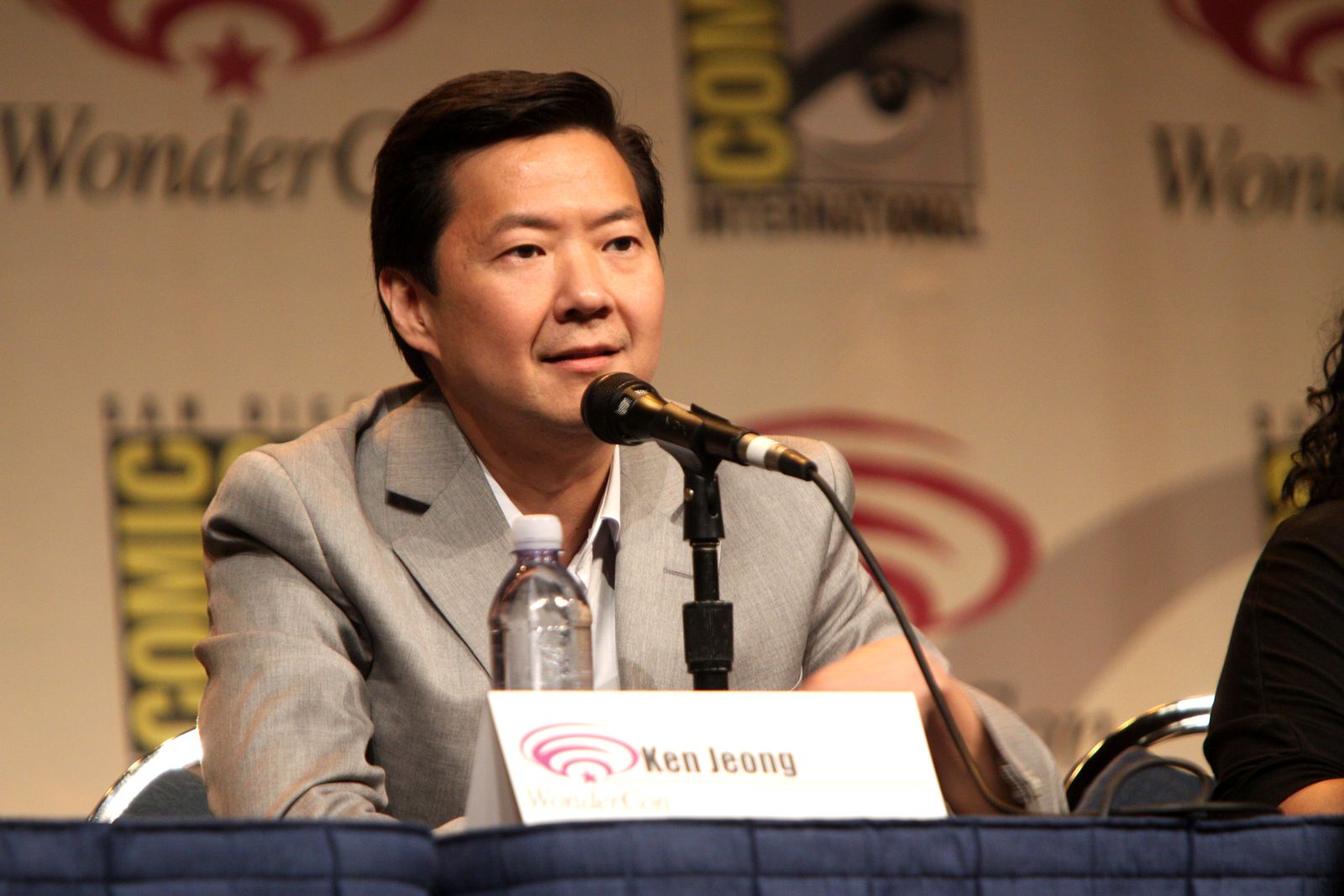 Ken Jeong at WonderCon — the comedian worked as a licensed physician before his acting career
