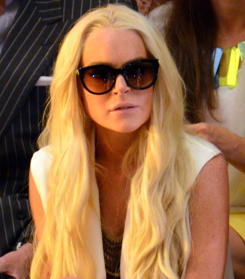 Lindsay Lohan in 2011 at a public appearance