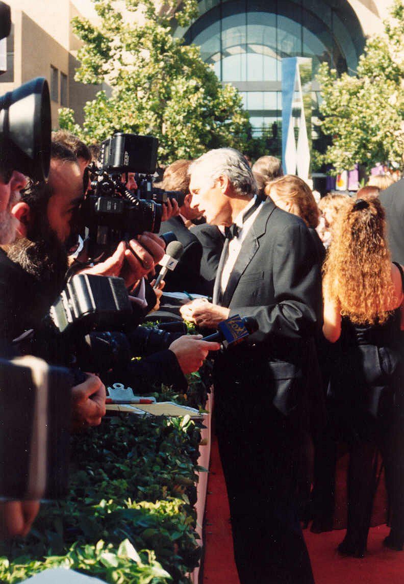 Alan Alda attending the Emmy Awards in 1994