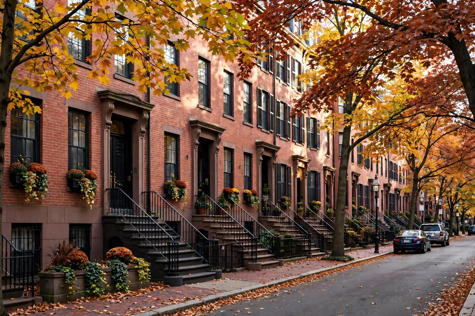 Boston street, home of Love Is Blind season 11