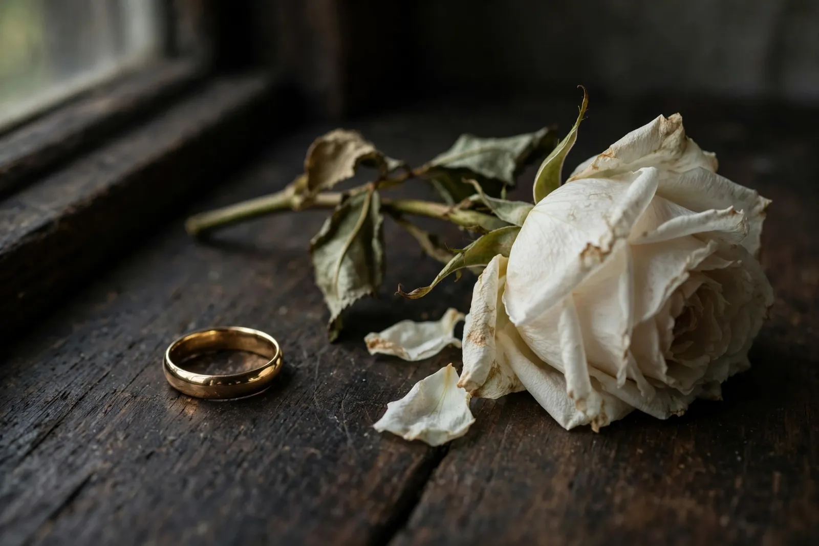 Love Is Blind couples where are they now: a ring and rose symbolize the 2025-2026 splits