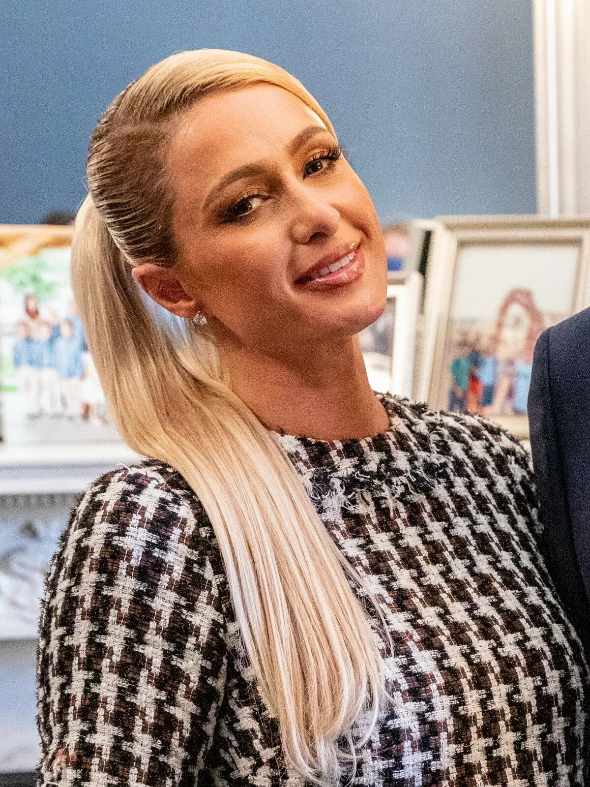 Paris Hilton on Capitol Hill in 2021; her advocacy helped pass the federal Stop Institutional Child Abuse Act