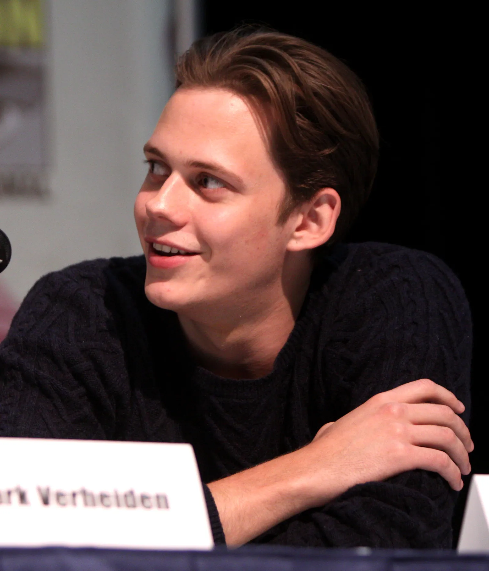 Bill Skarsgård, who plays Bob Bauman in Peter Berg's The Mosquito Bowl
