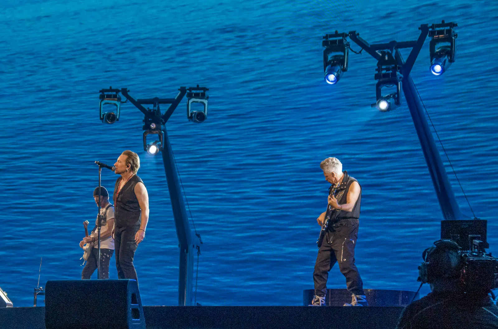 U2 performing at Sphere in Las Vegas during their 2023-2024 residency