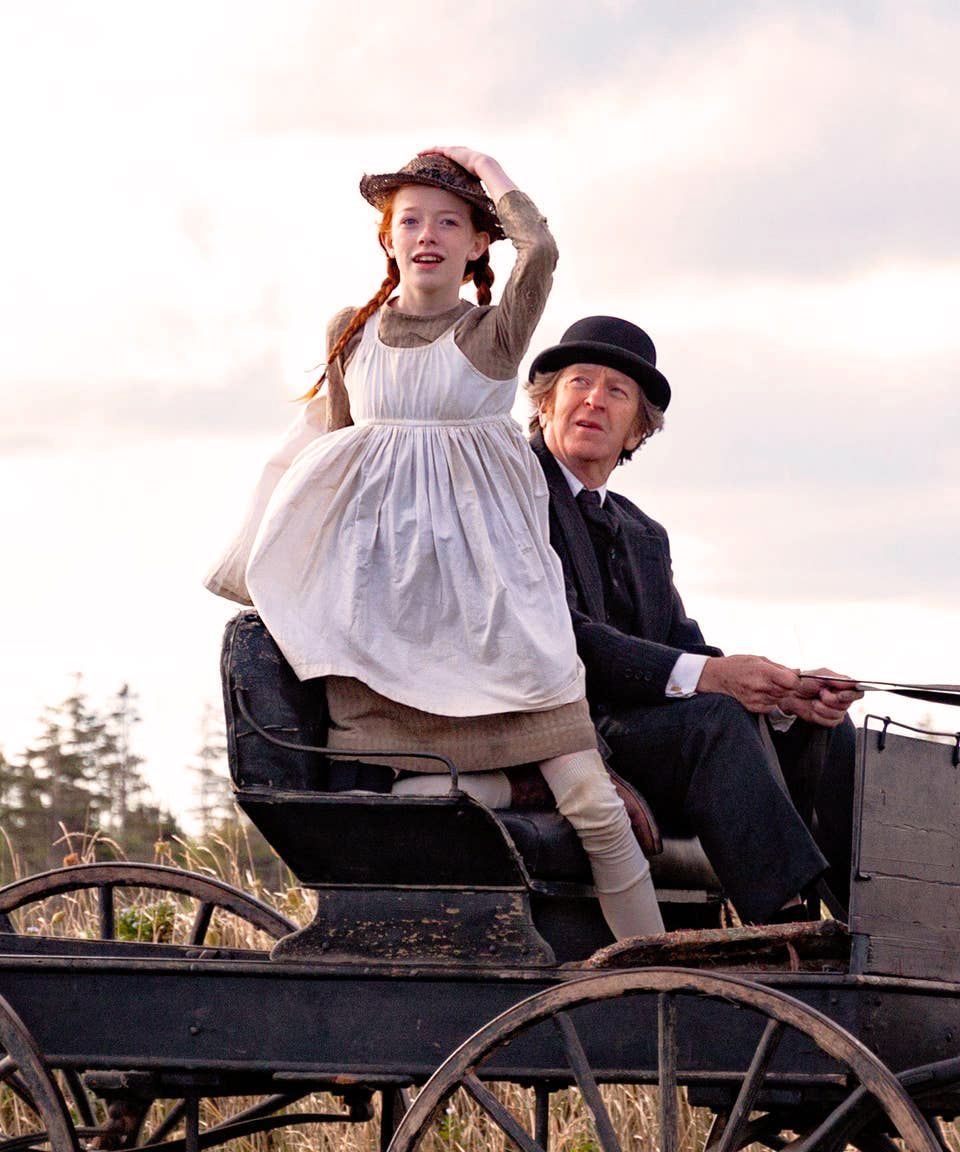 Amybeth McNulty and R.H. Thomson in Anne with an E — one of the Canadian tv shows cancelled too soon